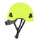 Jackson Safety Climbing Inspired Hard Hat, HDPE, 6 Point Rapid Dial, Hi-Viz Green 20906 - alternate 1